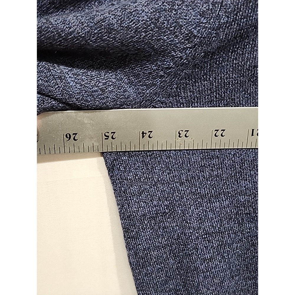 Turnbury NWT‎ Extra Fine Merino Wool Sweater Mens XL Dark Blue Round Neck Soft - Picture 11 of 12